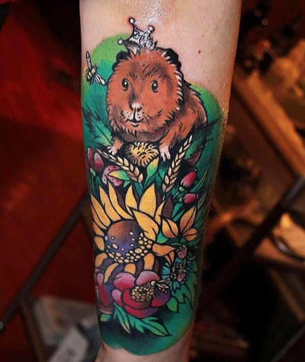 32 Cool Guinea Pig Tattoo Ideas PetPress