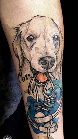 14 Gorgeous Dog Tattoo Ideas For True Labrador Retriever Lovers | PetPress