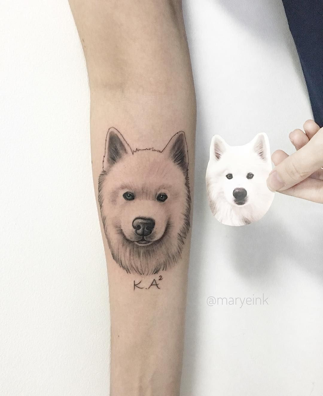 14 Samoyed Tattoos To Celebrate Your Four Legged Best Friend Petpress