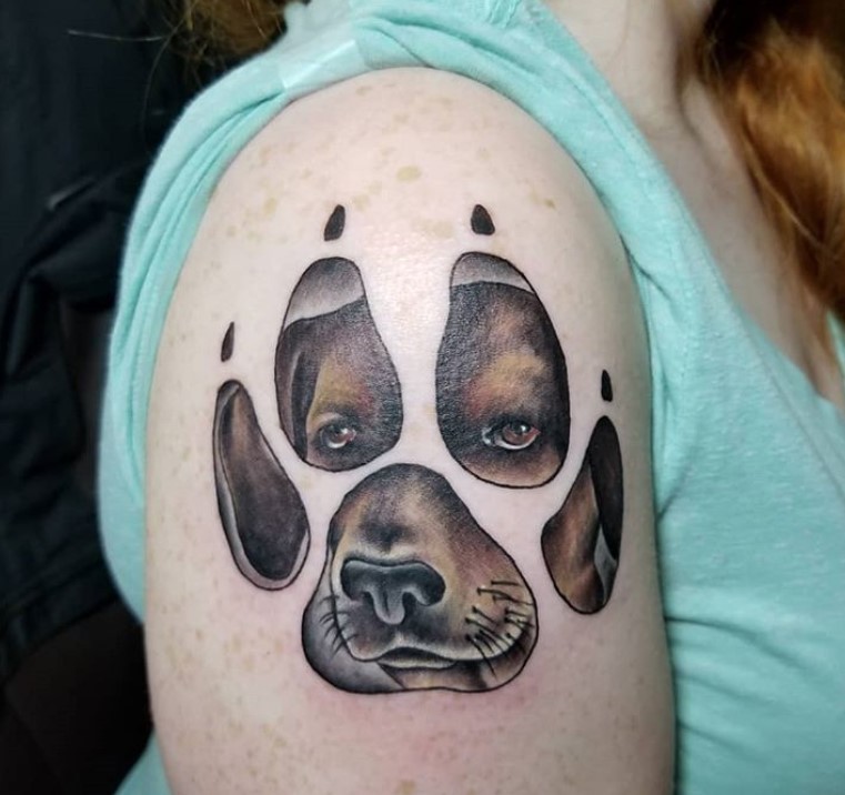 27 Of The Best Beagle Dog Tattoo Ideas Ever | PetPress