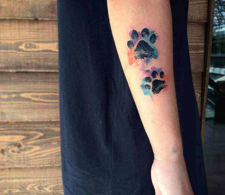Dog Paw Tattoo Ideas
