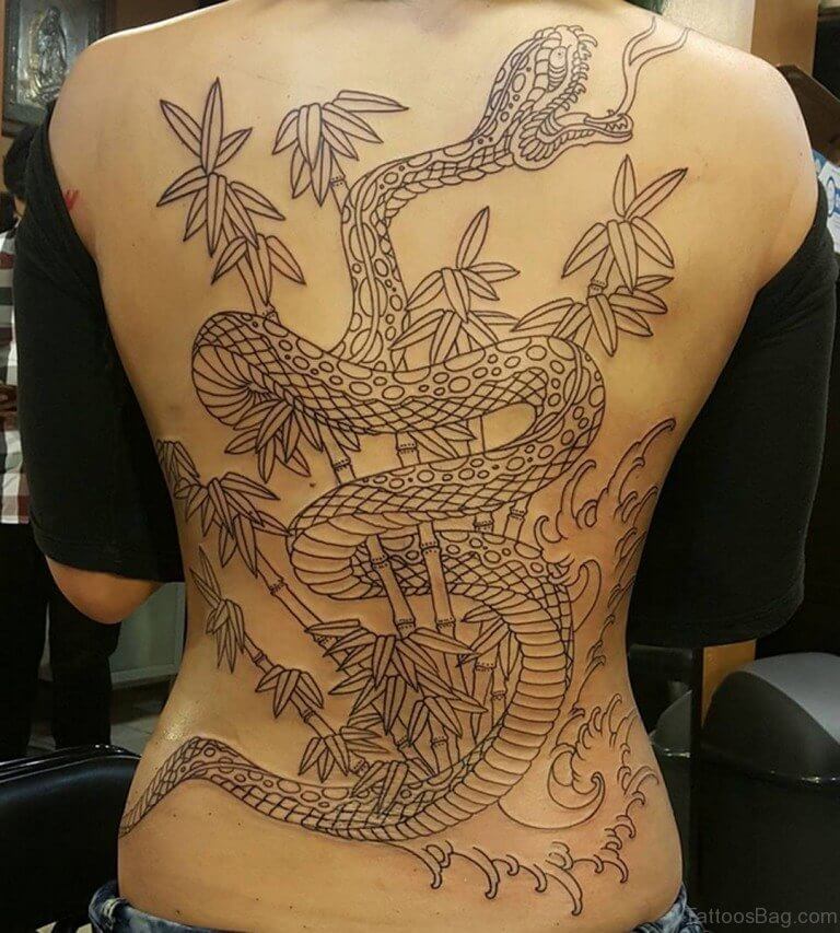 22 Best Snake Tattoo Designs For Back PetPress