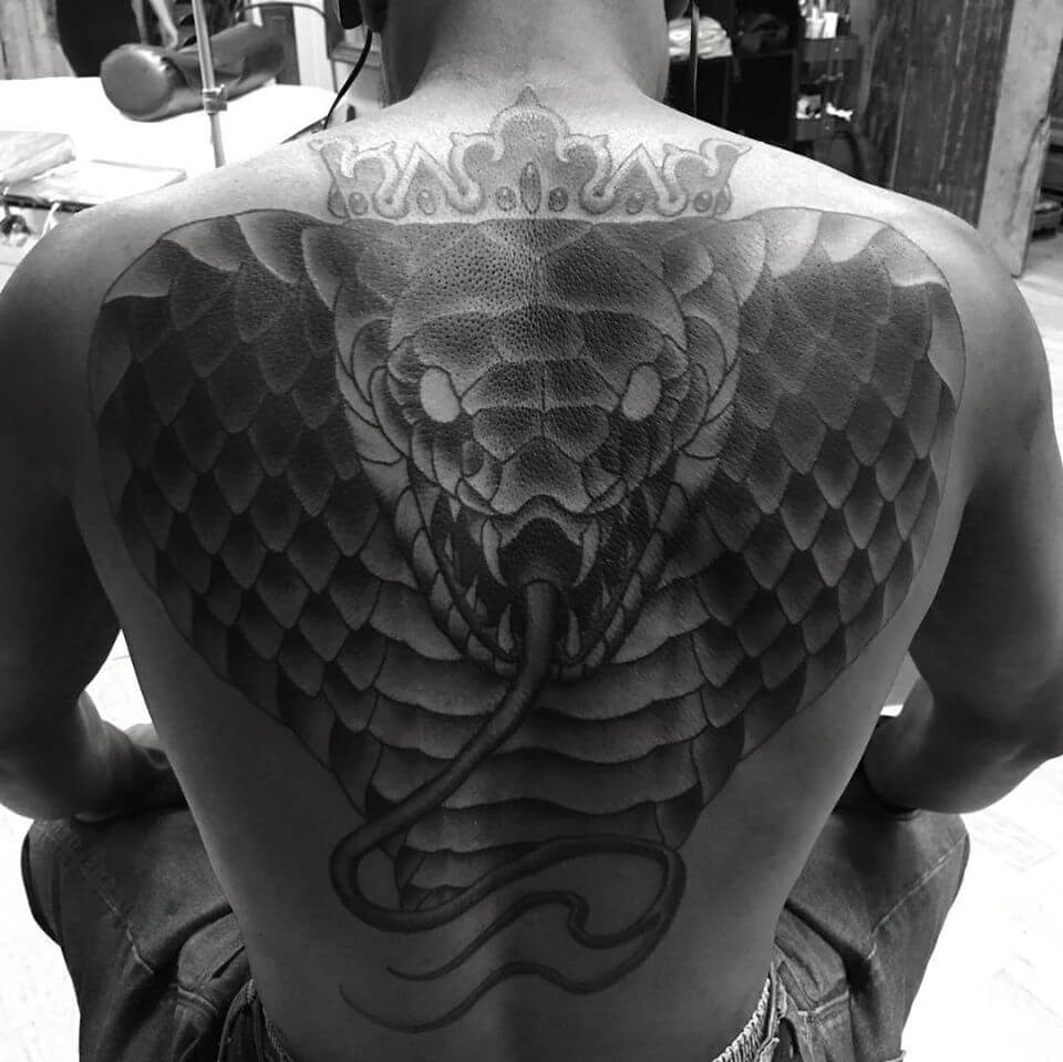 22 Best Snake Tattoo Designs For Back PetPress