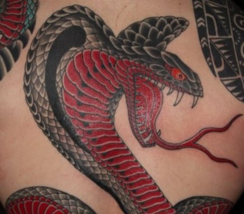 15 Awesome Cobra Back Tattoo  Designs PetPress