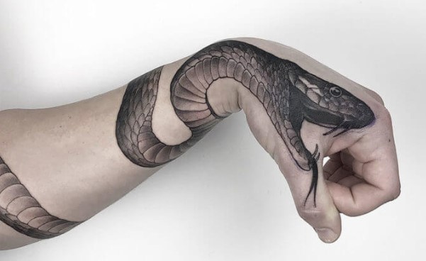 40 Best Snake Arm Tattoo Design Ideas Petpress