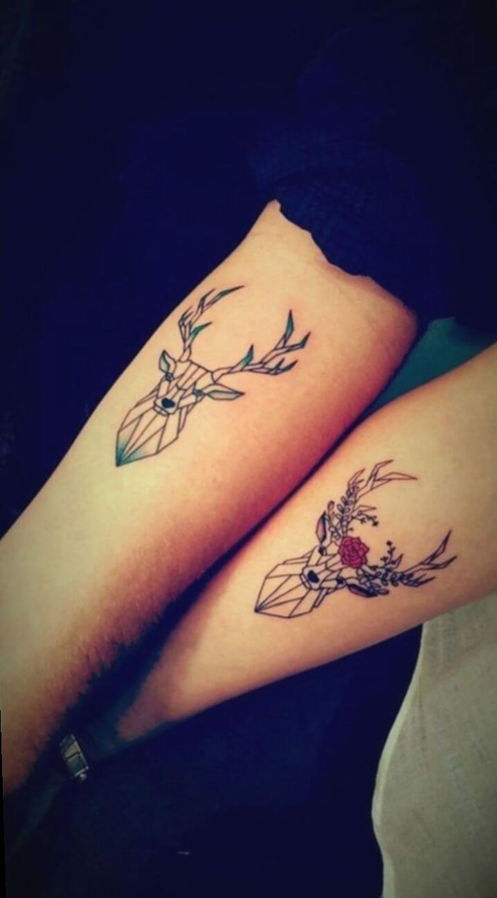 Tattoos For Couples 2020 : Matching Couple Tattoos Ideas to Try 2019 - Chic Cuties Blog - People who are in love with each other and sure in their common future often decide to bind themselves with couple tattoos, emphasizing something important and even sacred in their relationships.