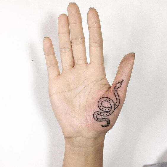 Simple Finger Tattoos