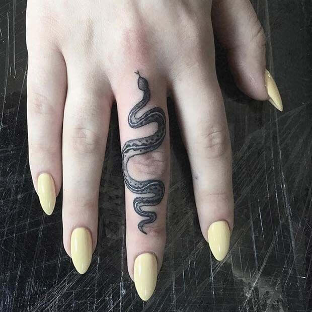 Finger Tattoo Designs