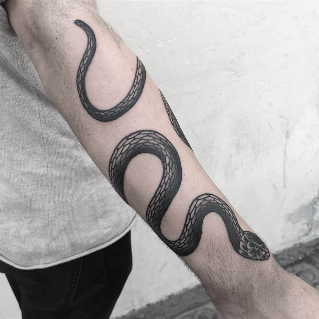 40+ Best Snake Arm Tattoo Design Ideas | PetPress
