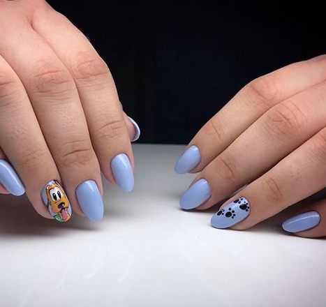 15 Funny Bloodhound Nail Arts Inspired by Disney`s Pluto Dog | PetPress