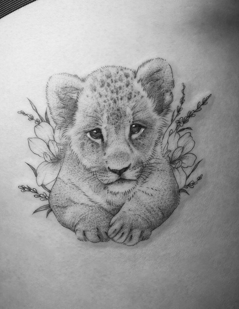 12+ Best Lion Cub Tattoo Designs PetPress