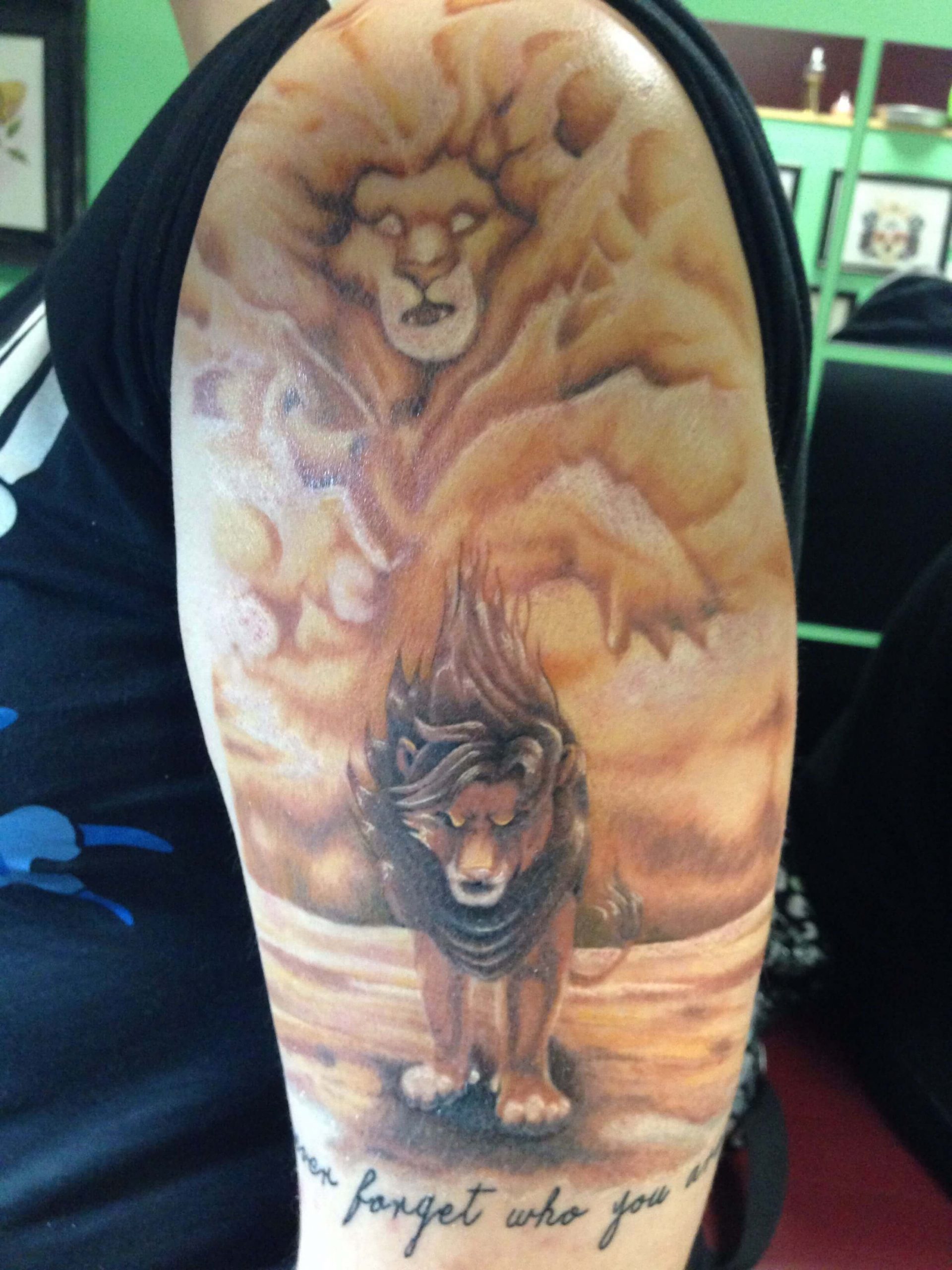 Lion King Tattoo Ideas