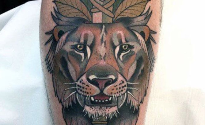 100 Realistic Lion Tattoos For Men 2020 Tribal Traditional Designs