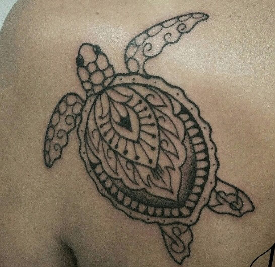 15+ Mandala Turtle Tattoo Designs | PetPress