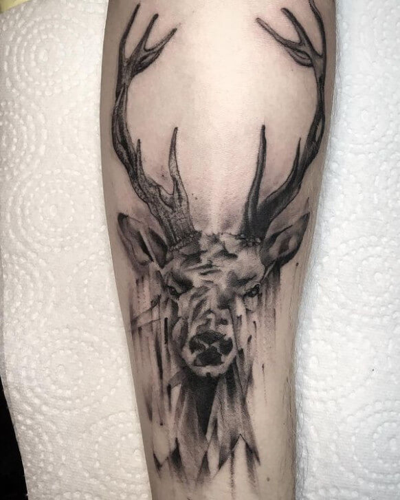 10+ Scottish Stag Tattoo Designs & Ideas PetPress