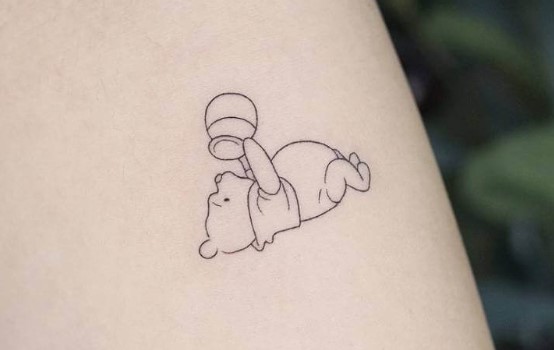 Tiny Bear Tattoo