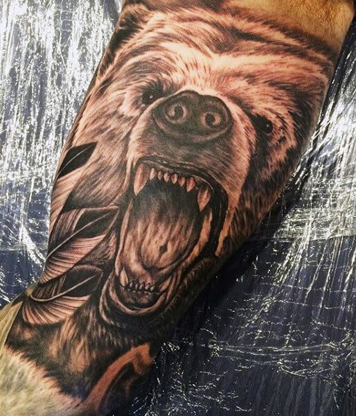12 Best Brown Bear Tattoo Designs And Ideas Petpress