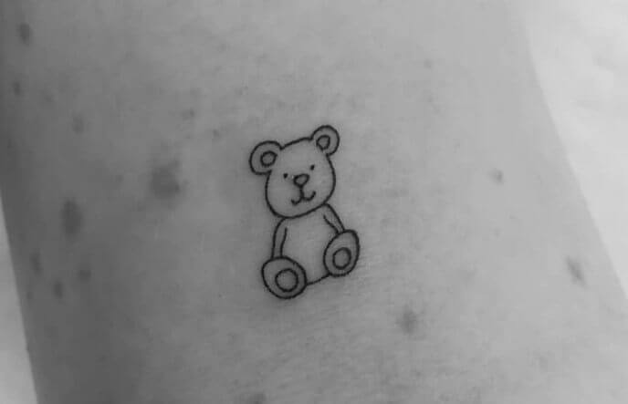 15 Small Bear Tattoo Designs And Ideas Petpress