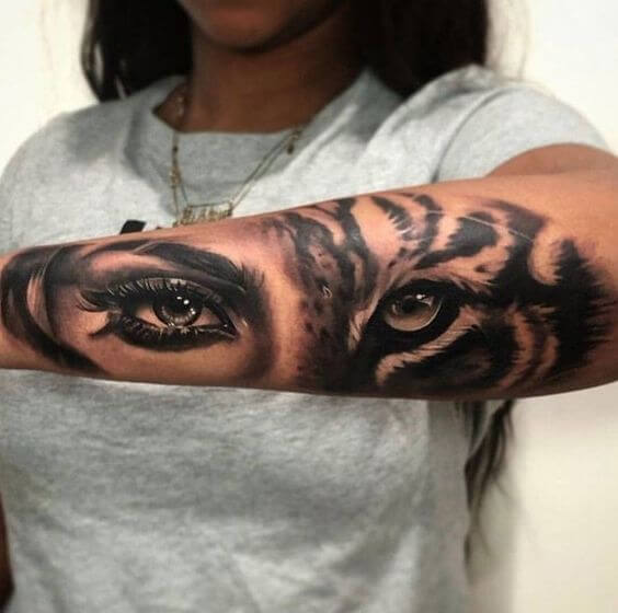 12+ Best Tiger Tattoos For Girls | PetPress