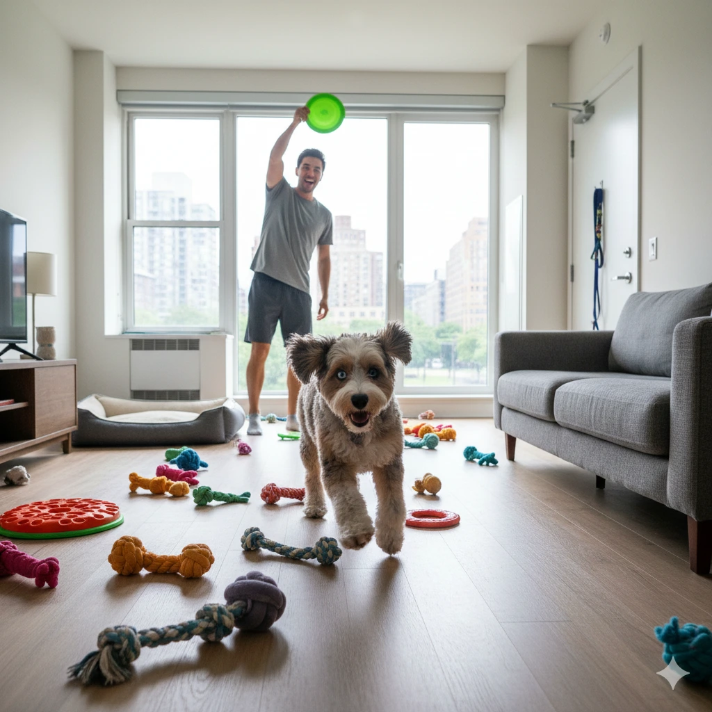 Bernedoodle vs Aussiedoodle for Apartment Living